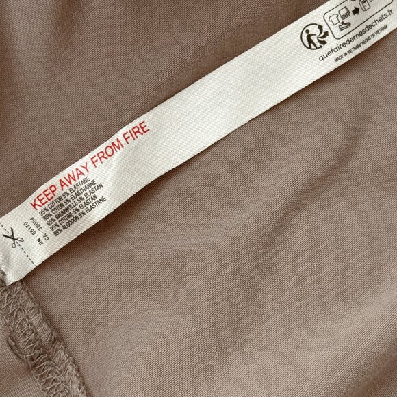 FP MOVEMENT HOT SHOT ONSIE MOCHA LATTE OVERSIZE YOGA RELAXED FIT MEDIUM - Picture 7 of 8